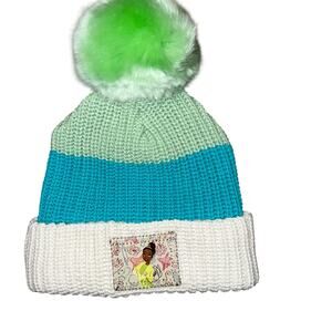 Love Your Melon X Disney Parks  Tiana Princess and  Frog Beanie New size 6-14 yr